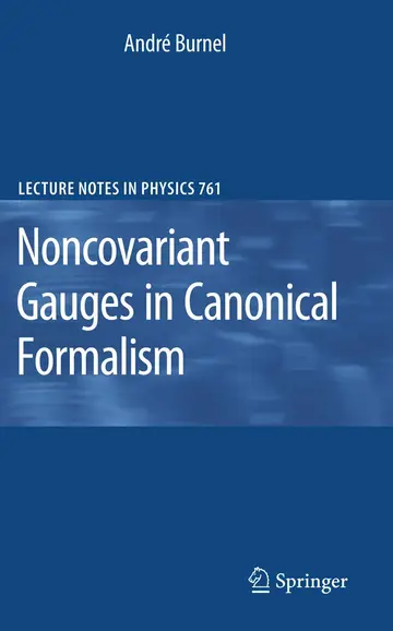 Cover of Noncovariant Gauges in Canonical Formalism