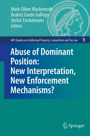 Cover of Abuse of Dominant Position