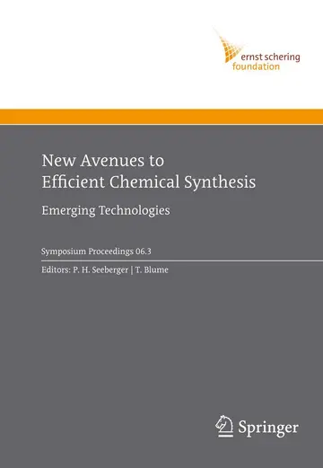 Cover of New Avenues to Efficient Chemical Synthesis