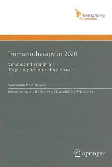 Cover of Immunotherapy in 2020