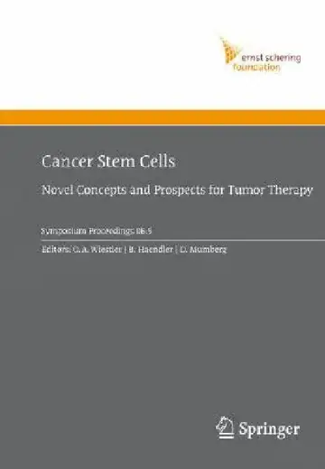 Cover of Cancer Stem Cells