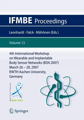 Cover of 4th International Workshop on Wearable and Implantable Body Sensor Networks (Bsn 2007)