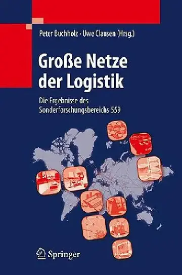 Cover of Große Netze Der Logistik