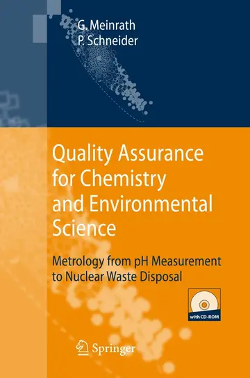 Cover of Quality Assurance for Chemistry and Environmental Science
