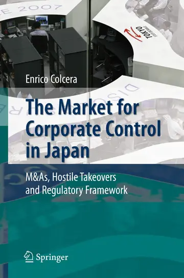 Cover of Market for Corporate Control in Japan