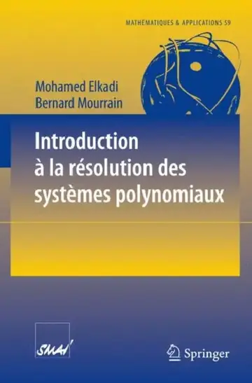 Cover of Introduction À La Résolution Des Systèmes Polynomiaux