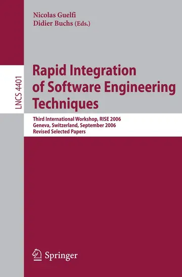 Cover of Rapid Integration of Software Engineering Techniques