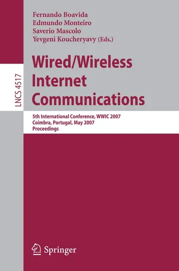 Cover of Wired/Wireless Internet Communications