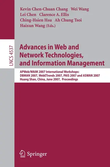 Cover of Advances in Web and Network Technologies, and Information Management