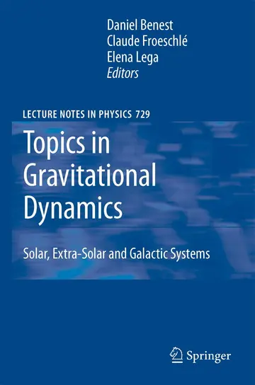 Cover of Topics in Gravitational Dynamics