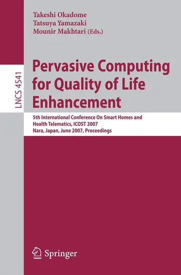 Cover of Pervasive Computing for Quality of Life Enhancement