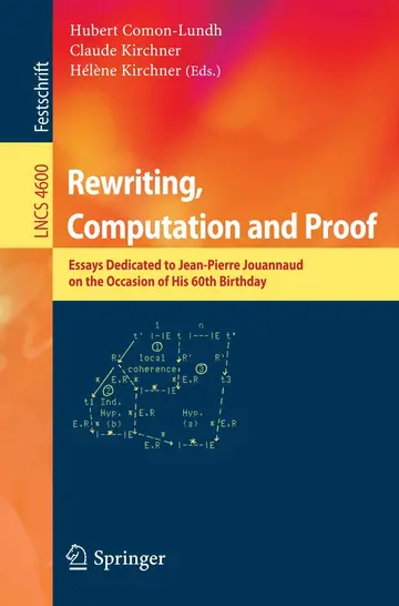 Cover of Rewriting Computation and Proof