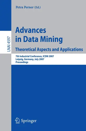 Cover of Advances in Data Mining