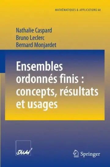 Cover of Ensembles Ordonnés Finis