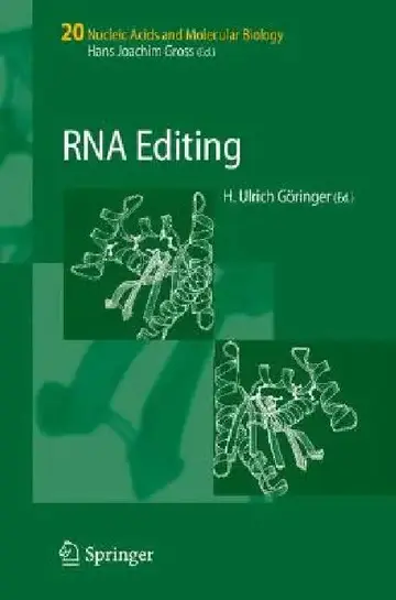 Cover of RNA Editing