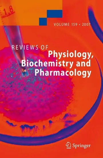 Cover of Reviews of Physiology, Biochemistry and Pharmacology 159