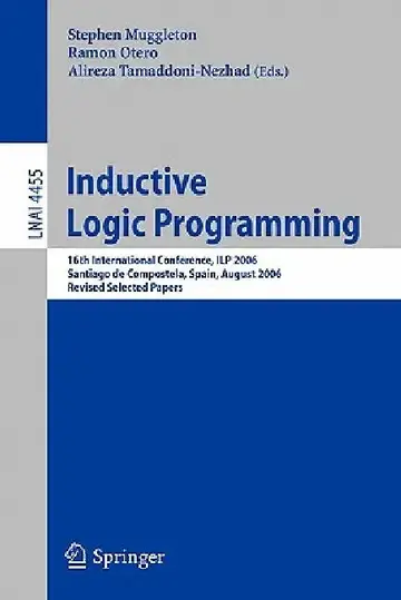 Cover of Inductive Logic Programming