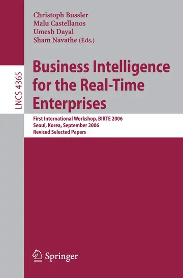 Cover of Business Intelligence for the Real-Time Enterprise