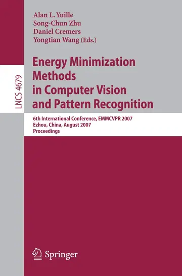 Cover of Energy Minimization Methods in Computer Vision and Pattern Recognition