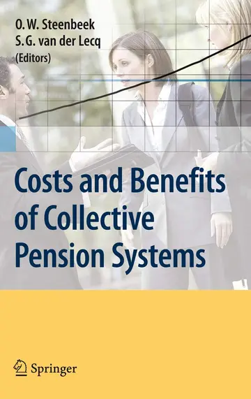 Cover of Costs and Benefits of Collective Pension Systems