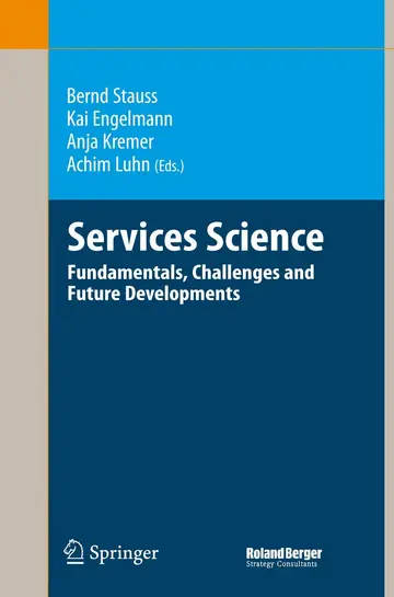 Cover of Services Science