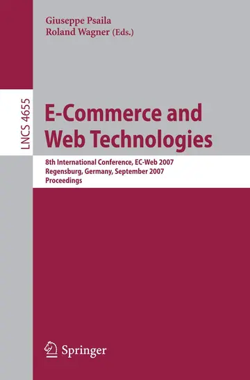 Cover of E-Commerce and Web Technologies