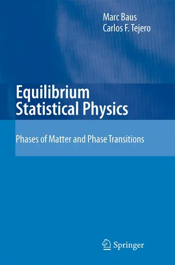 Cover of Equilibrium Statistical Physics
