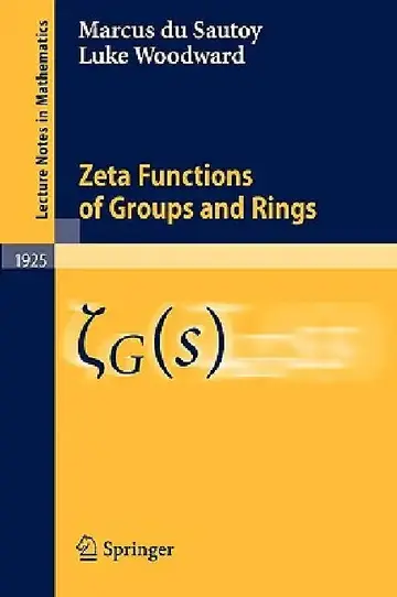 Cover of Zeta Functions of Groups and Rings