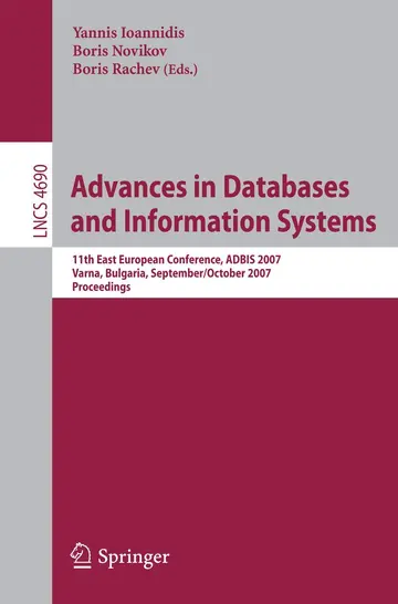 Cover of Advances in Databases and Information Systems