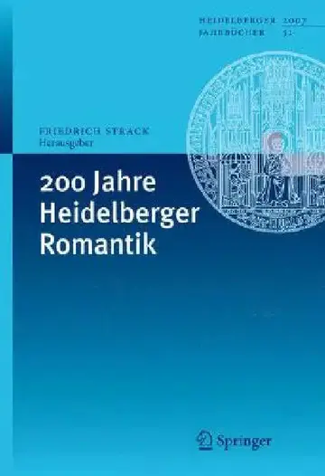 Cover of 200 Jahre Heidelberger Romantik