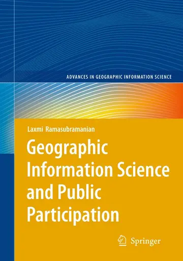 Cover of Geographic Information Science and Public Participation