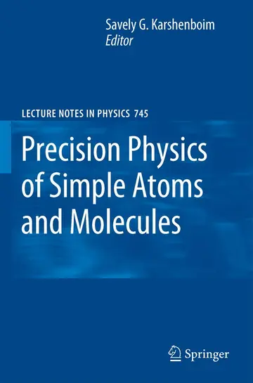 Cover of Precision Physics of Simple Atoms and Molecules