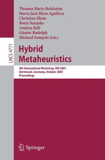 Cover of Hybrid Metaheuristics