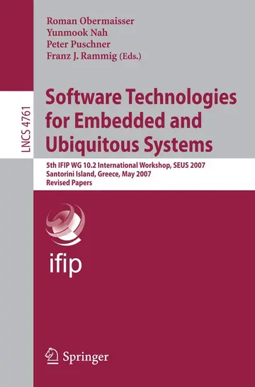 Cover of Software Technologies for Embedded and Ubiquitous Systems