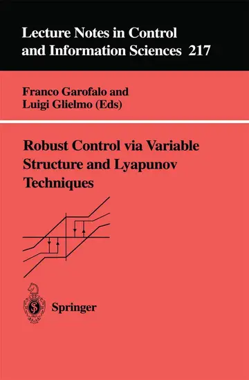 Cover of Robust Control via Variable Structure and Lyapunov Techniques
