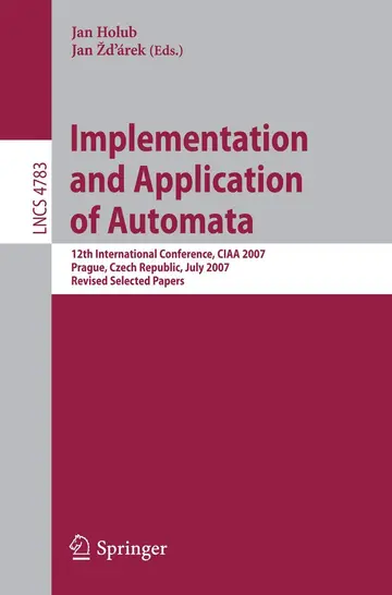 Cover of Implementation and Application of Automata