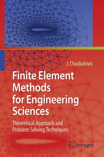 Cover of Finite Element Methods for Engineering Sciences