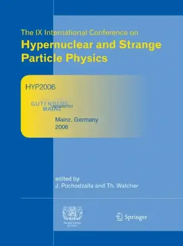 Cover of Proceedings of The IX International Conference on Hypernuclear and Strange Particle Physics