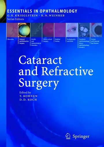Cover of Cataract and refractive surgery