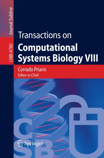 Cover of Transactions on Computational Systems Biology VIII