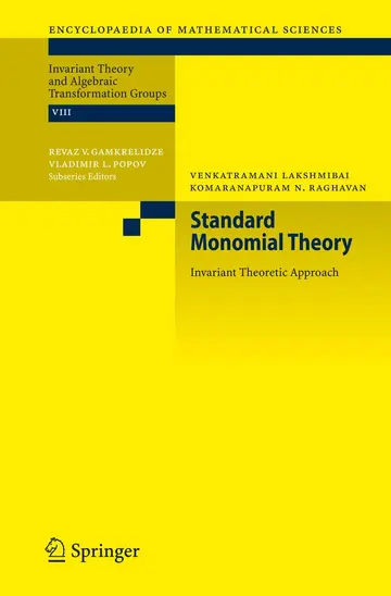 Cover of Standard Monomial Theory (Hb)