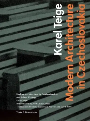 Cover of Modern Architecture in Czechoslavakia
