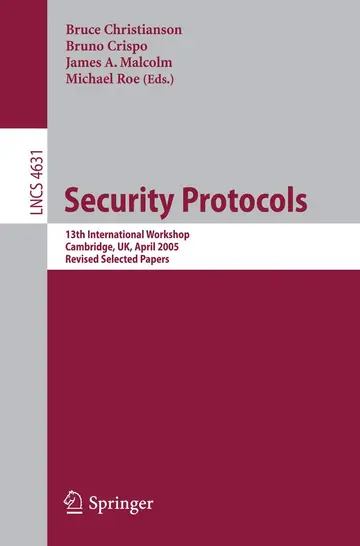 Cover of Security Protocols
