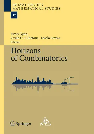 Cover of Horizons of Combinatorics