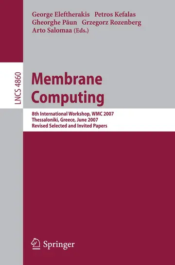 Cover of Membrane Computing