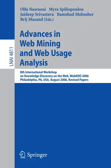 Cover of Advances in Web Mining and Web Usage Analysis