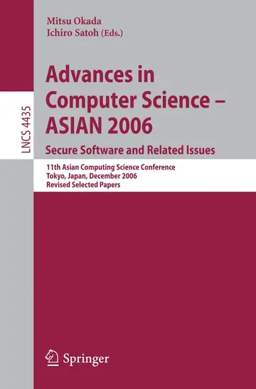 Cover of Advances in Computer Science- Asian 2006