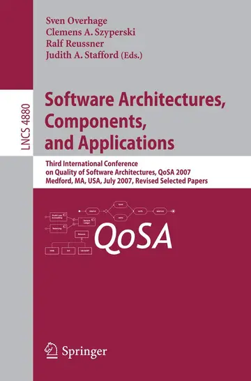 Cover of Software Architectures, Components and Applications