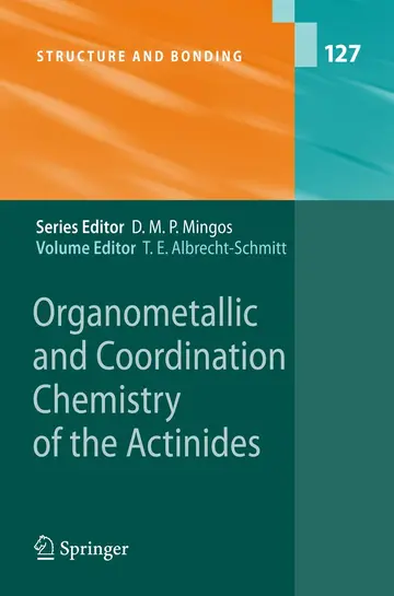 Cover of Organometallic and Coordination Chemistry of the Actinides