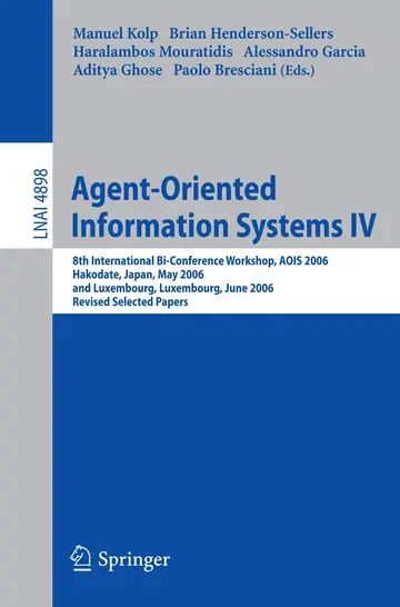 Cover of Agent-Oriented Information Systems IV